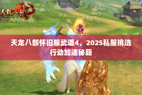 天龙八部怀旧服武道4,2025私服挑选行动加速秘籍 天龙八部怀旧服武道4,2025私服挑选行动加速秘籍