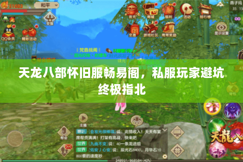 天龙八部怀旧服畅易阁，私服玩家避坑终极指北